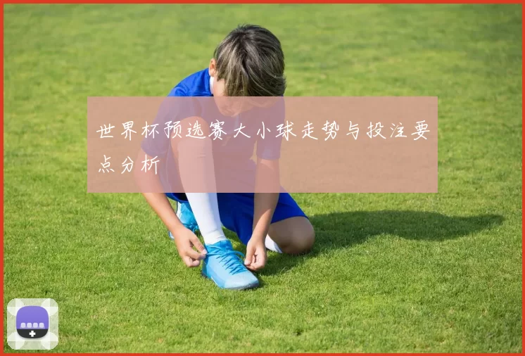 世界杯预选赛大小球走势与投注要点分析