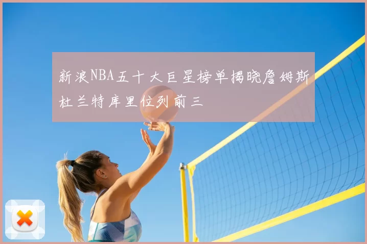 新浪NBA五十大巨星榜单揭晓詹姆斯杜兰特库里位列前三